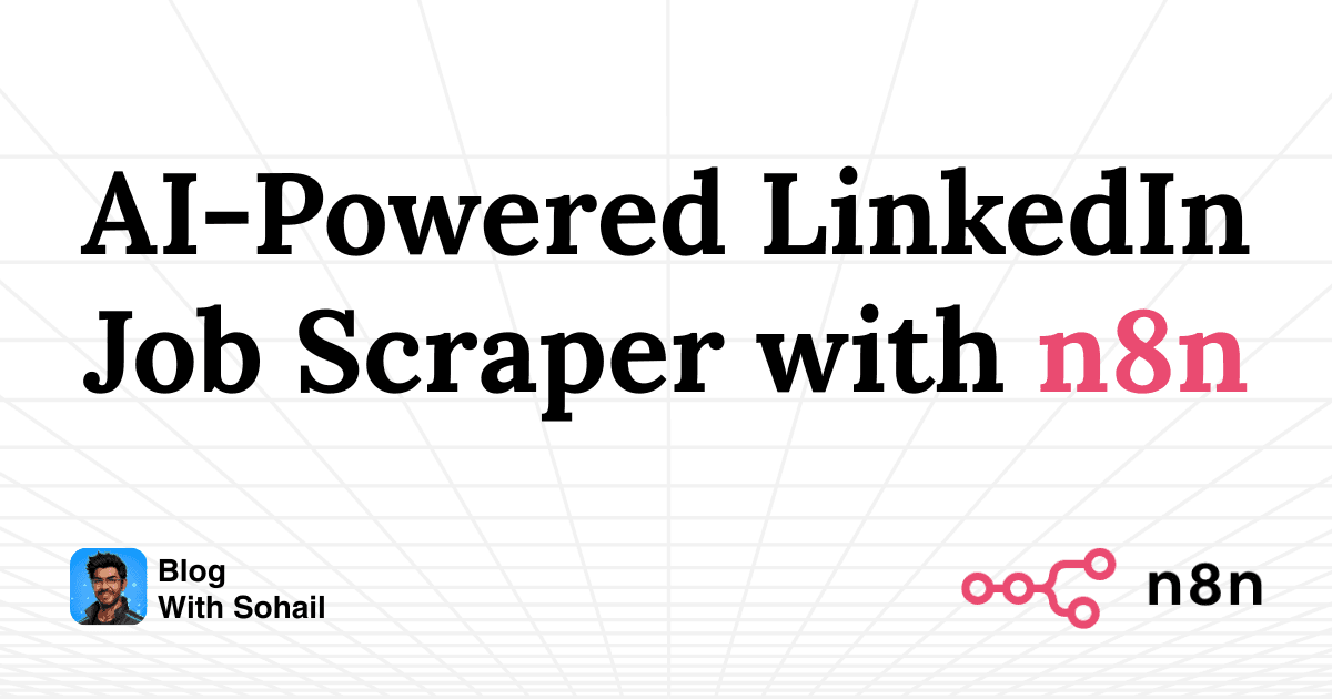 AI-Powered LinkedIn Job Scraper with n8n