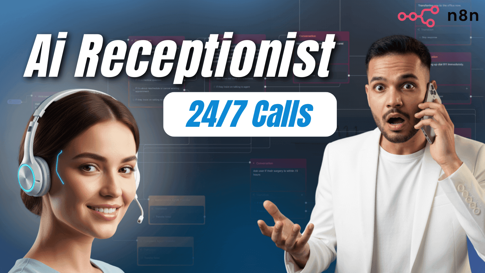 AI Dental Receptionist Built with Retell AI, Cal.com & n8n